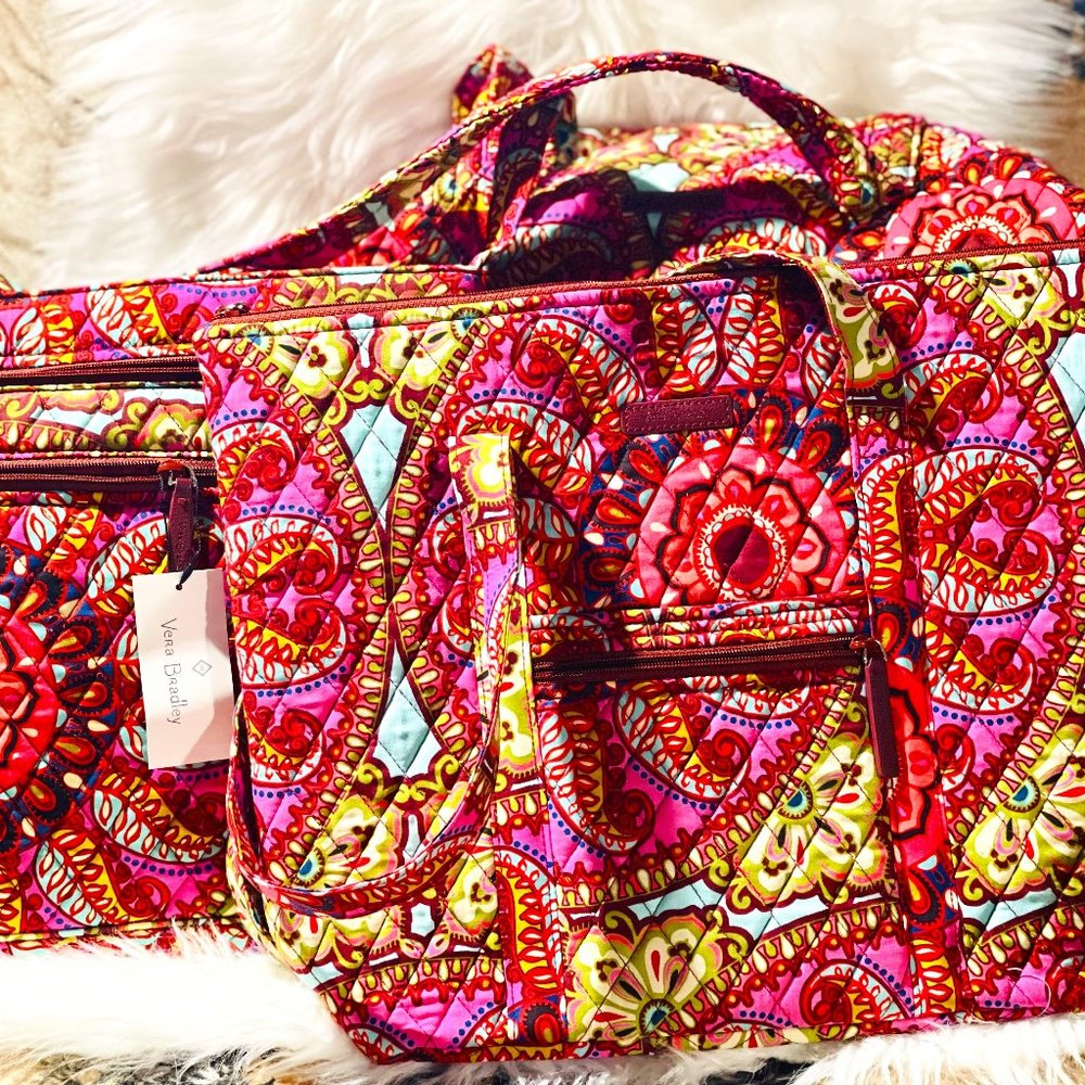 Matching Vera Bradley Bag Set